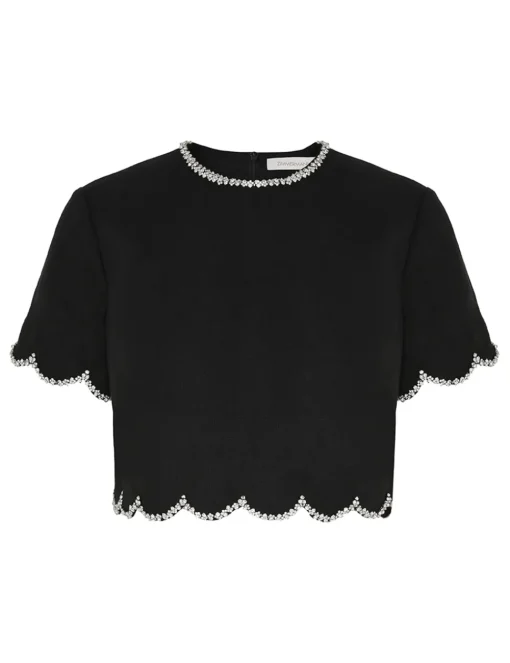 Crush Scalloped Top