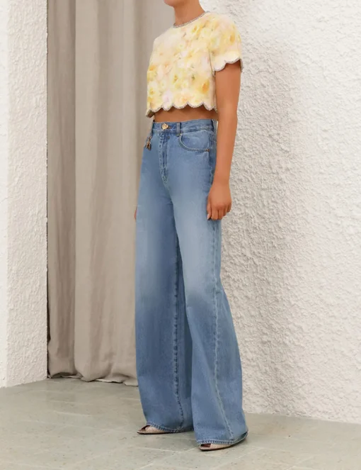 Crush Scalloped Top