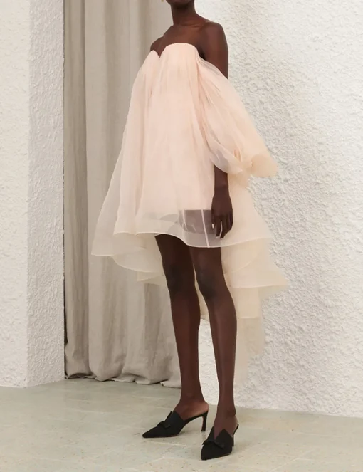Crush Strapless Mini Dress