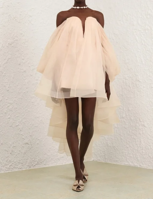 Crush Strapless Mini Dress