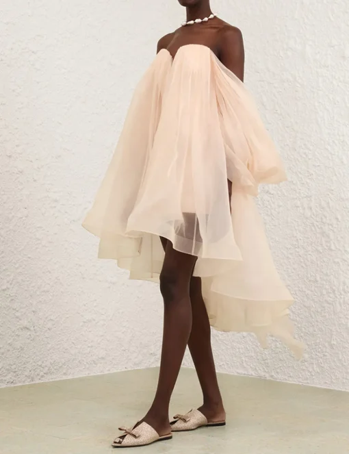Crush Strapless Mini Dress