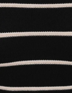 Crush Stripe Cropped Top