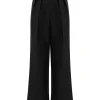 Crush Tuck Wide Leg Pant