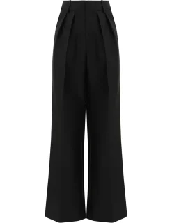 Crush Tuck Wide Leg Pant