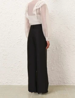 Crush Tuck Wide Leg Pant