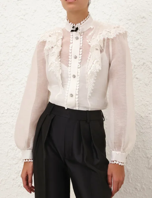 Crush Tuck Wide Leg Pant