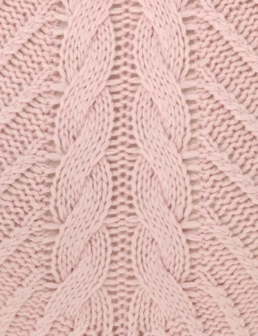 Crush Turtleneck Cable Sweater
