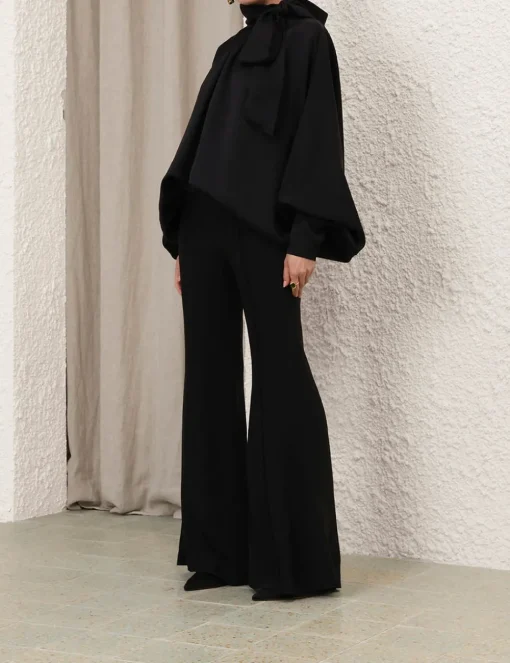 Crush Twill Flare Pant
