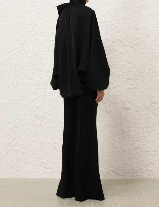 Crush Twill Flare Pant