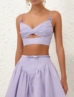 Crush Twist Front Bralette