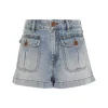 Denim Mini Short