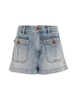 Denim Mini Short