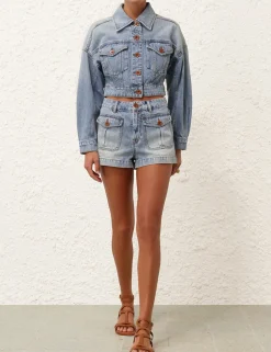 Denim Mini Short