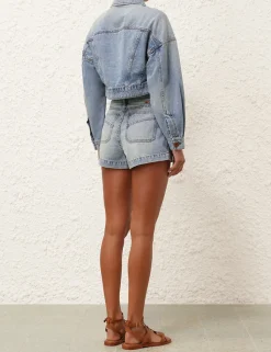 Denim Mini Short