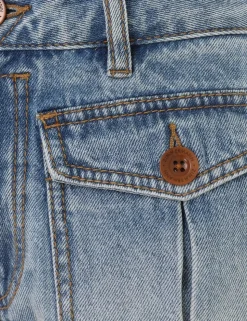 Denim Mini Short