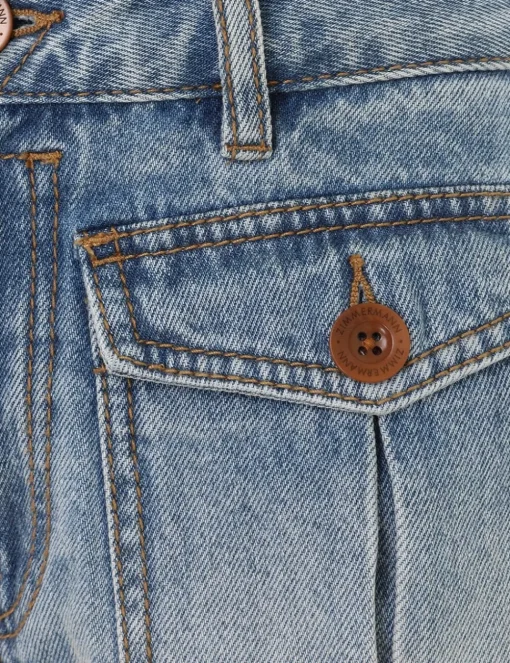 Denim Mini Short