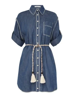 Denim Shirt Dress