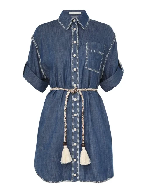 Denim Shirt Dress