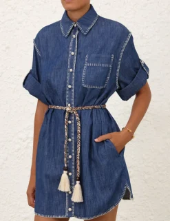 Denim Shirt Dress
