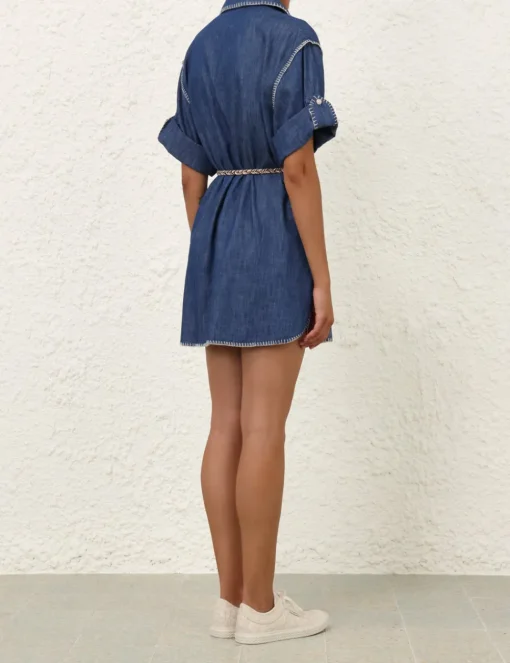 Denim Shirt Dress