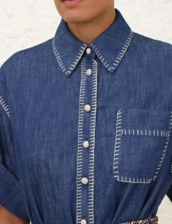 Denim Shirt Dress