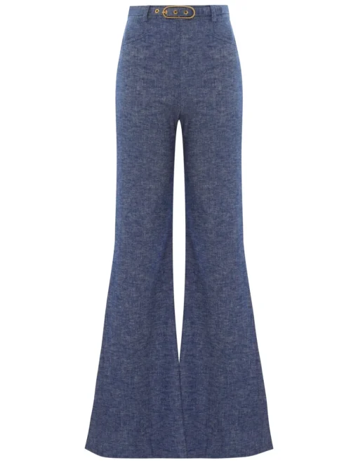 Eden Chambray Flare Pant