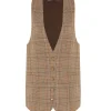Eden Checked Vest