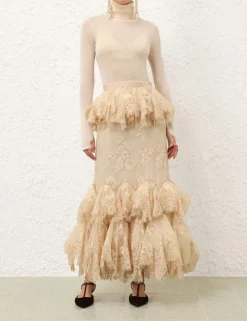 Eden Lace Handkerchief Skirt