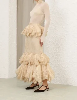 Eden Lace Handkerchief Skirt