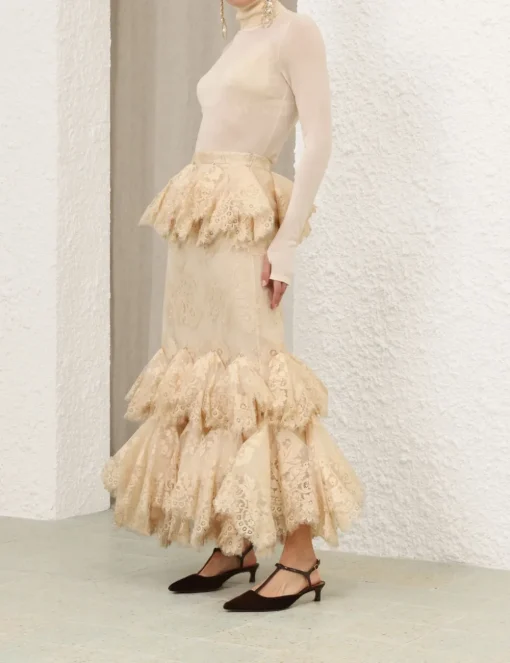 Eden Lace Handkerchief Skirt
