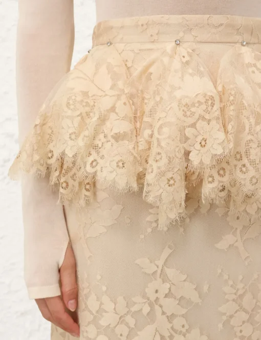 Eden Lace Handkerchief Skirt