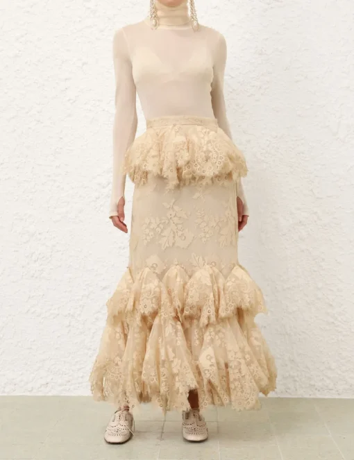 Eden Lace Handkerchief Skirt