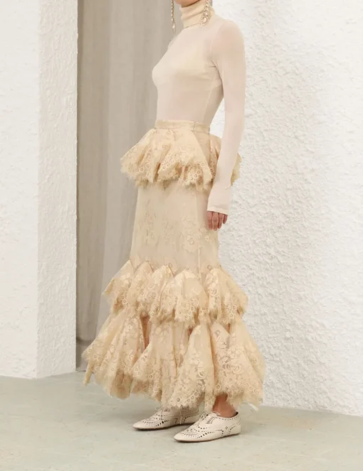 Eden Lace Handkerchief Skirt