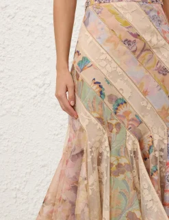 Eden Spliced Maxi Skirt