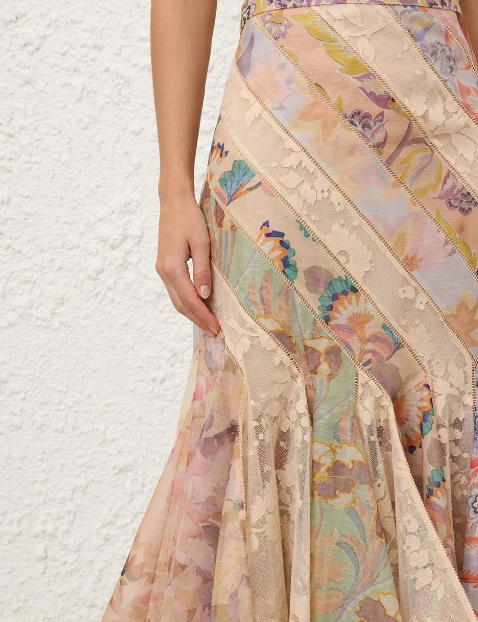 Eden Spliced Maxi Skirt