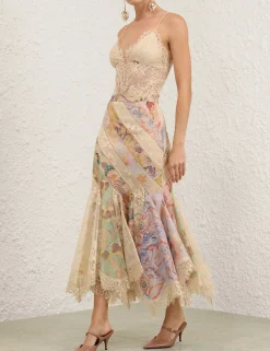 Eden Spliced Maxi Skirt