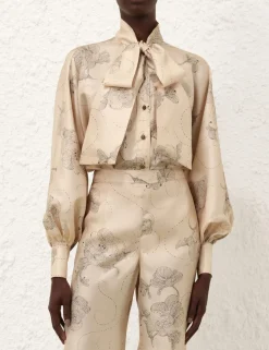 Eden Tie Neck Blouse