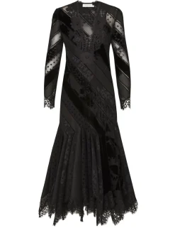 Eden V Neck Spliced Gown