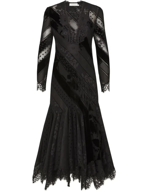Eden V Neck Spliced Gown