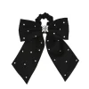 Embellished Bow Scrunchie
