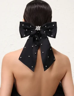 Embellished Bow Scrunchie