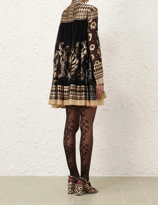 Filagree Jacquard Tights
