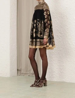 Filagree Jacquard Tights