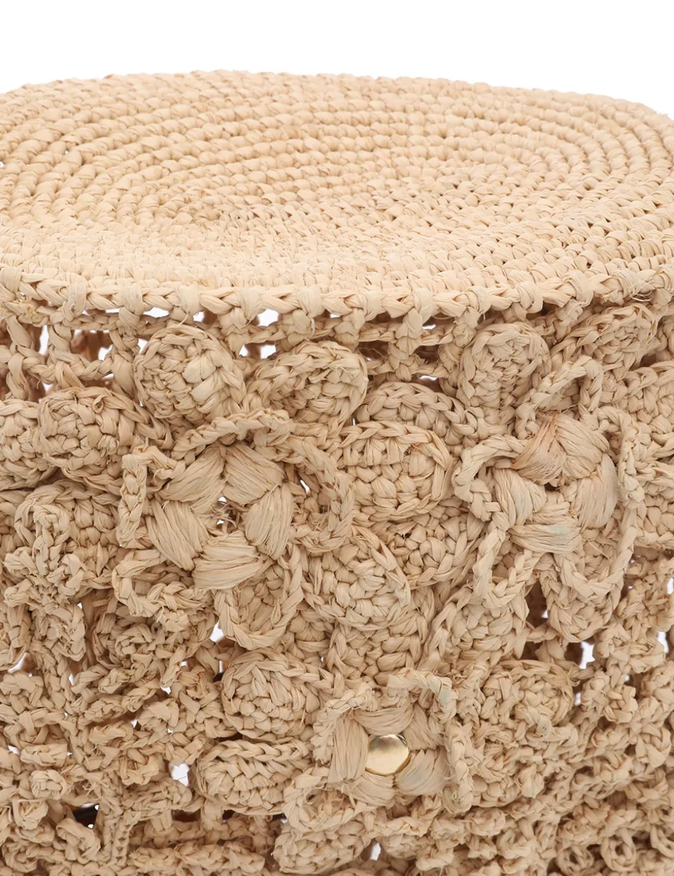 Floral Raffia Cross Body