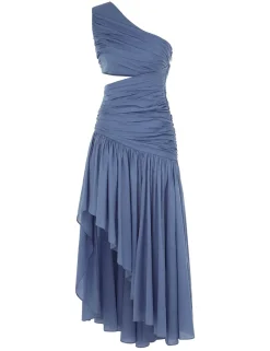 Golden Asymmetric Dress