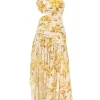 Golden Asymmetric Dress