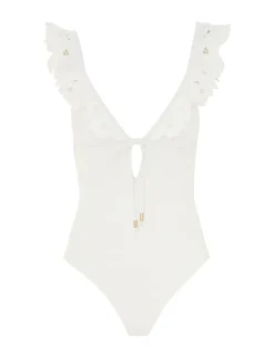Golden Embroidery Frill 1PC