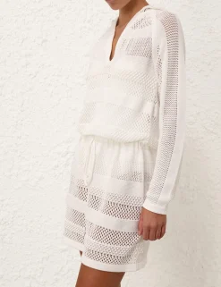 Golden Hooded Mini Dress