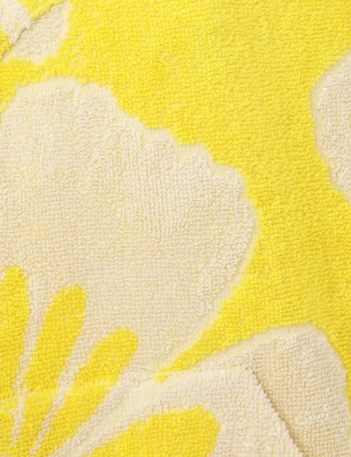 Golden Hooded Towel Mini Dress