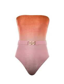 Golden Metallic Bandeau 1PC